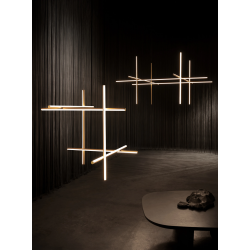 PAKABINAMAS LED ŠVIESTUVAS COORDINATES SUSPENSION 3 671W AUKSO SPALVOS pigiau