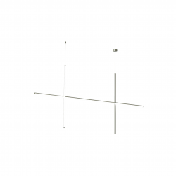PAKABINAMAS LED ŠVIESTUVAS COORDINATES SUSPENSION 2 CLIII 50W PILKAS