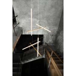 PAKABINAMAS LED ŠVIESTUVAS COORDINATES SUSPENSION 1 CLIII 32W PILKAS pigiau