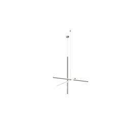 PAKABINAMAS LED ŠVIESTUVAS COORDINATES SUSPENSION 1 CLIII 32W PILKAS