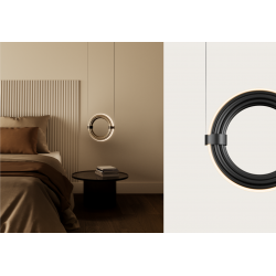 PAKABINAMAS LED ŠVIESTUVAS ELLI D30 5W JUODAS kaina
