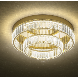 Lubinis LED ŠVIESTUVAS AKALA 49W D50 AUKSO SPALVOS
