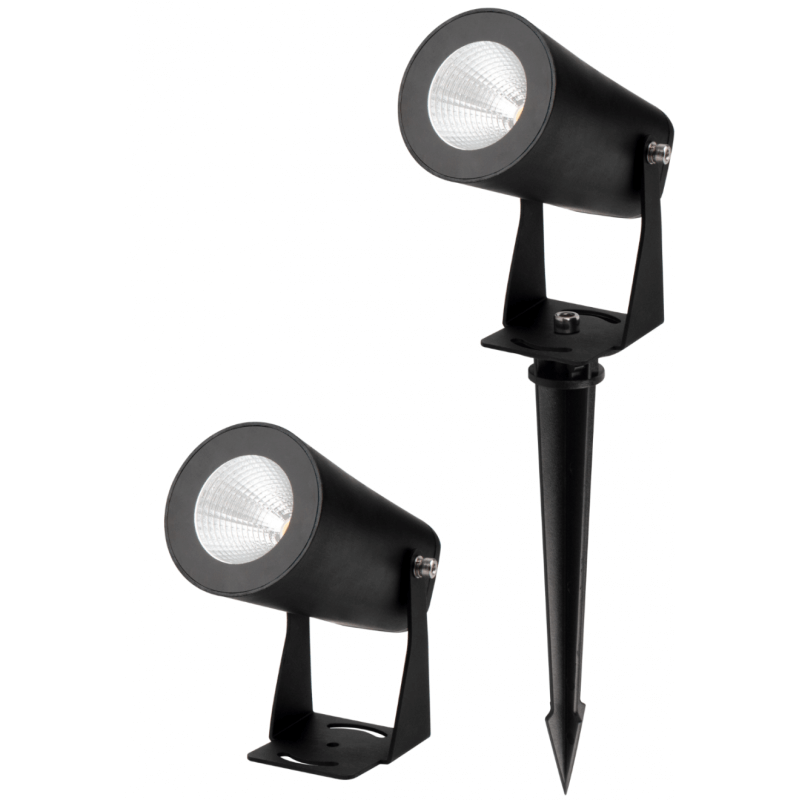 KRYPTINIS LED ŠVIESTUVAS LIGHT OPLAN SUPERSPOT 18W JUODAS 4003