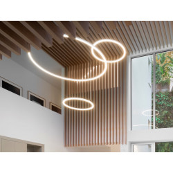 PAKABINAMAS LED ŠVIESTUVAS U-LIGHT D120 86W TAMSIAI PILKAS pigiau