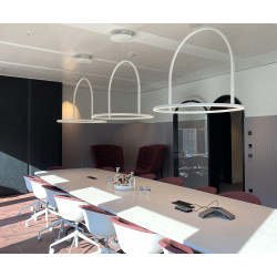 PAKABINAMAS LED ŠVIESTUVAS U-LIGHT D90 H83 63W RUDAS kaina