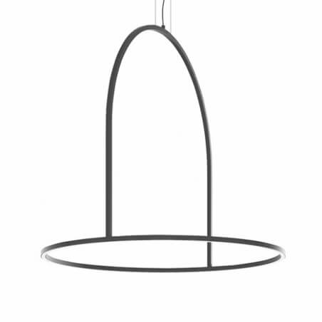 PAKABINAMAS LED ŠVIESTUVAS AXOLIGHT U-LIGHT D120 H113 86W TAMSIAI PILKAS SPULI12030KANXX