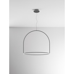 PAKABINAMAS LED ŠVIESTUVAS U-LIGHT D160 H143 125W TAMSIAI PILKAS pristatymas