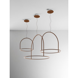 PAKABINAMAS LED ŠVIESTUVAS U-LIGHT D160 H143 125W TAMSIAI PILKAS pigiau