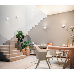 SIENINIS LED ŠVIESTUVAS ORCHID 15W BALTAS internetu