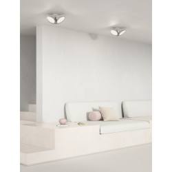 LUBINIS LED ŠVIESTUVAS ORCHID 45W BALTAS pristatymas