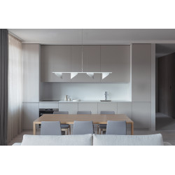 PAKABINAMAS LED ŠVIESTUVAS ORCHID L133 60W TAMSIAI PILKAS pigiau