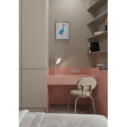 STALINIS LED ŠVIESTUVAS ORCHID 6,5W TAMSIAI PILKAS kaina