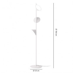 PASTATOMAS LED ŠVIESTUVAS ORCHID 19,5W KREMINĖS SPALVOS pristatymas