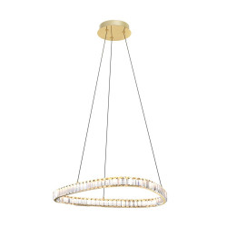 Pakabinamas LED šviestuvas ATHESA 26W CCT aukso spalvos