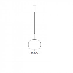 Pakabinamas LED šviestuvas Umile-1 sp1 20W aukso spalvos pigiau