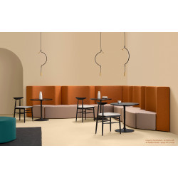 PAKABINAMAS LED ŠVIESTUVAS LIAISON SPLIAX1 H57 6,6W JUODAS kaina