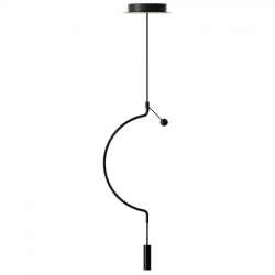 PAKABINAMAS LED ŠVIESTUVAS LIAISON SPLIAX1 H57 6,6W JUODAS