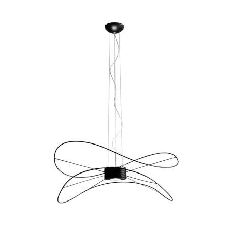 PAKABINAMAS LED ŠVIESTUVAS AXOLIGHT HOOPS 2 32W JUODAS | ĮVAIRIŲ SPALVŲ SPHOOPS2NE30KXX