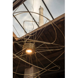 PAKABINAMAS LED ŠVIESTUVAS HOOPS 3 32W BALTAS | ĮVAIRIŲ SPALVŲ internetu