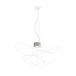 PAKABINAMAS LED ŠVIESTUVAS HOOPS 3 32W BALTAS | ĮVAIRIŲ SPALVŲ