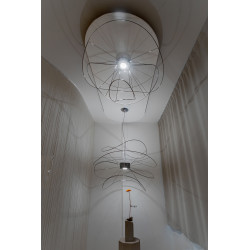 PAKABINAMAS LED ŠVIESTUVAS HOOPS 3 32W BALTAS | ĮVAIRIŲ SPALVŲ skubiai