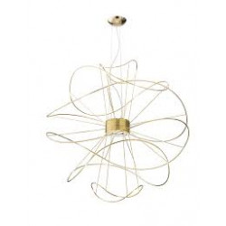 PAKABINAMAS LED ŠVIESTUVAS HOOPS 4 32W AUKSO | ĮVAIRIŲ SPALVŲ