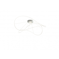 LUBINIS LED ŠVIESTUVAS HOOPS 2 16W BALTAS | ĮVAIRIŲ SPALVŲ