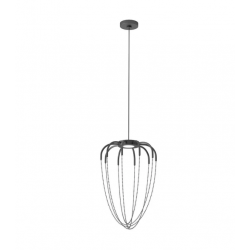 PAKABINAMAS LED ŠVIESTUVAS ALYSOID D34 15W NIKELIO SPALVOS