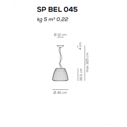PAKABINAMAS ŠVIESTUVAS BELL D45 BALTAS | ĮVAIRIŲ SPALVŲ pigiau