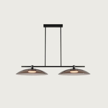 PAKABINAMAS LED ŠVIESTUVAS AROMAS BETTY 20W JUODAS | RUDAS C1338/2/NEG/VER