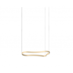 Pakabinamas LED šviestuvas WAVES-1 SP 37W  W94,2 aukso spalvos kaina
