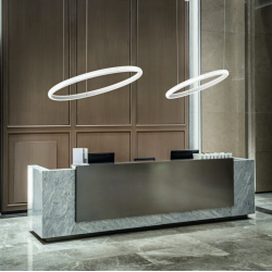 Pakabinamas LED šviestuvas MIRACLE SP D60 37W baltas
