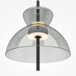 PAKABINAMAS LED ŠVIESTUVAS BANGKOK 12W D25 PILKAS kaina