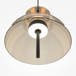 PAKABINAMAS LED ŠVIESTUVAS BANGKOK 12W D25 GINTARO SPALVOS kaina