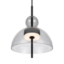 PAKABINAMAS LED ŠVIESTUVAS BANGKOK ROUND 12W D25 PILKAS kaina