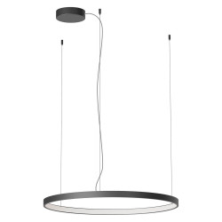 Pakabinamas LED šviestuvas ORION 58W CCT D75 juodas DALI kaina