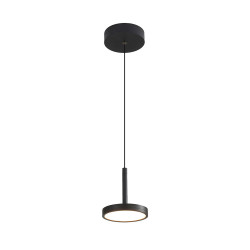 PAKABINAMAS LED ŠVIESTUVAS EDEN 9W JUODAS