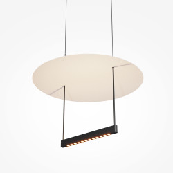 PAKABINAMAS LED ŠVIESTUVAS AMBIENCE 23W D42 BALTAS kaina