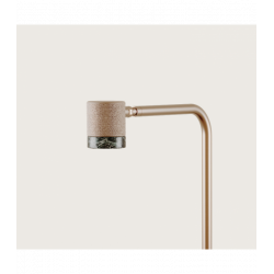 STALINIS LED ŠVIESTUVAS TEA 6W aukso spalvos kaina