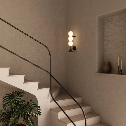 SIENINIS LED ŠVIESTUVAS SOKO 9W juodas kaina