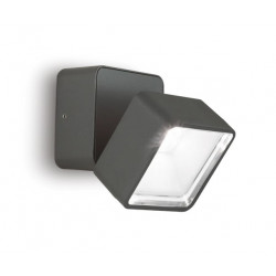 Sieninis šviestuvas OMEGA AP Square ANTRACITAS 4000K kaina
