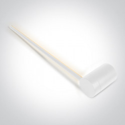Sieninis LED šviestuvas 65148A/W/W 12W baltas