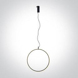 PAKABINAMAS LED ŠVIESTUVAS 63152A/B/W D40 20W JUODAS kaina