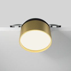 ĮLEIDŽIAMAS LED ŠVIESTUVAS ONDA 12W AUKSO SPALVOS skubiai