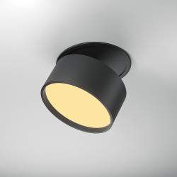 ĮLEIDŽIAMAS LED ŠVIESTUVAS ONDA 12W JUODAS kaina