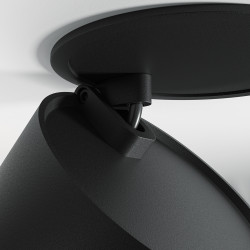 ĮLEIDŽIAMAS LED ŠVIESTUVAS ONDA 12W JUODAS kaina