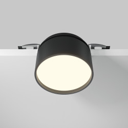 ĮLEIDŽIAMAS LED ŠVIESTUVAS ONDA 12W JUODAS skubiai