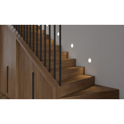 PRIGLAISTOMAS ĮLEIDŽIAMAS LED šviestuvas OVAL 1W pristatymas