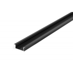 LED PROFILIS VARIO30-06 ACDE-9/U9 ĮLEIDŽIAMAS, 1M, JUODAS kaina
