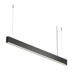 PAKABINAMAS LED ŠVIESTUVAS BASIS 36W CCT L112,5 JUODAS DIMERIUOJAMAS